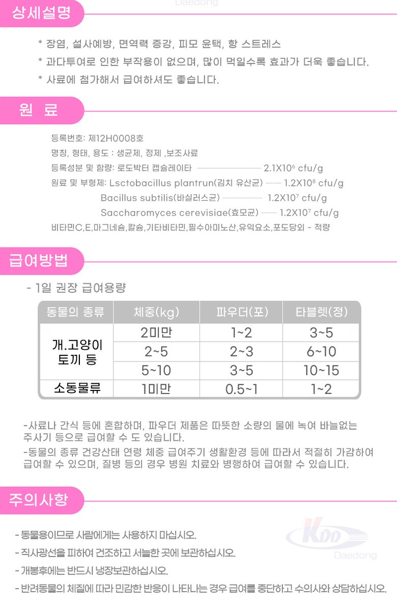 상품 설명